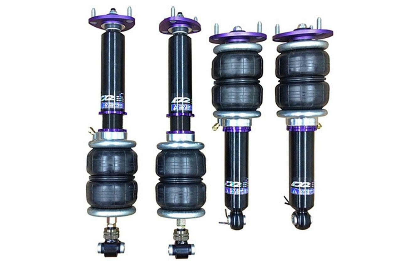 D2 Racing Air Struts with VERA Basic Management - 1977-1987 BMW 7 Series Weld On FLM (E23) AR-BM-50-ARB