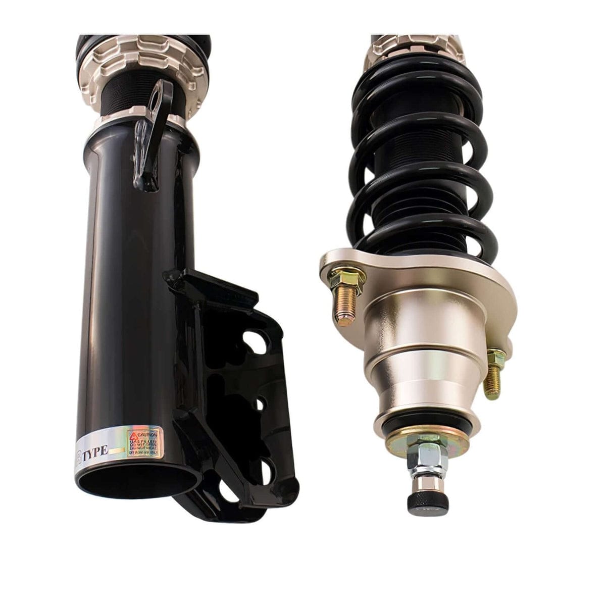 BC Racing BR Series Coilovers (Extreme Low) - 2007-2012 Dodge Caliber Z-02E-DS