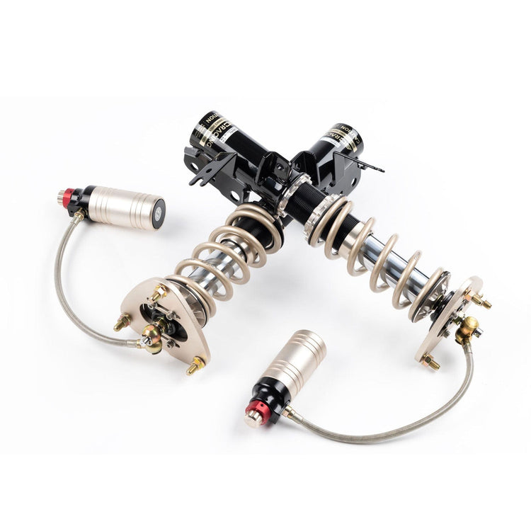 BC Racing ZR Series Coilovers - 2011-2014 Subaru WRX STI Sedan (GVB/GVF) F-17-ZR