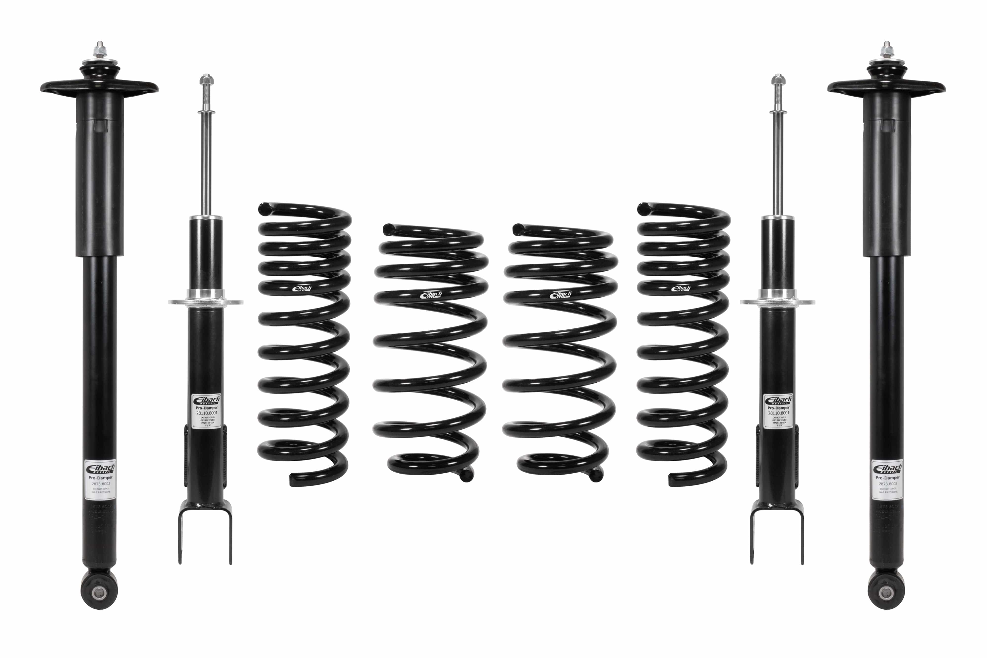 Eibach Pro-System Coil Spring Lowering Kit + Damper Shock Absorber Kit for 1964-1972 Buick Skylark 3856.780