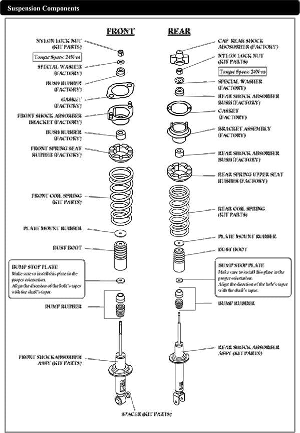 HKS Hipermax G Coilovers for 1989-1994 Skyline GT-R (R32) 80260-AN001