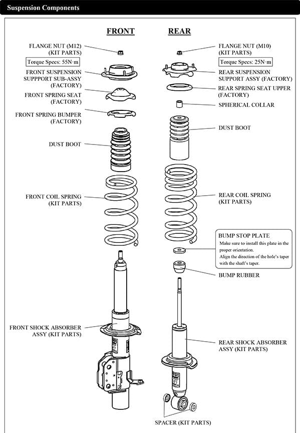 HKS Hipermax G Coilovers for 2013-2021 Subaru BRZ (ZC6) 80260-AT007