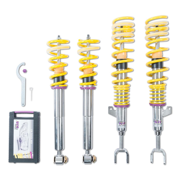 KW Variant 2 Adjustable Comfort Coilover Kit - 2017-2023 BMW 5-Series 540i 180200BU
