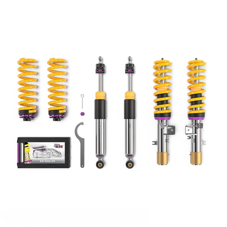 KW Variant 3 Adjustable Leveling Coilover Kit - 2017-2023 BMW 5-Series 530i 35208200BU