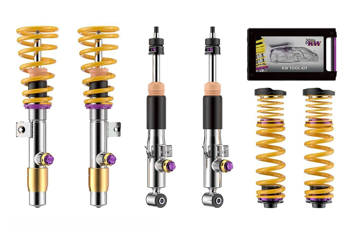 KW Variant 4 Adjustable Coilover Kit - 2020-2024 BMW M8 Coupe 3A7200CW