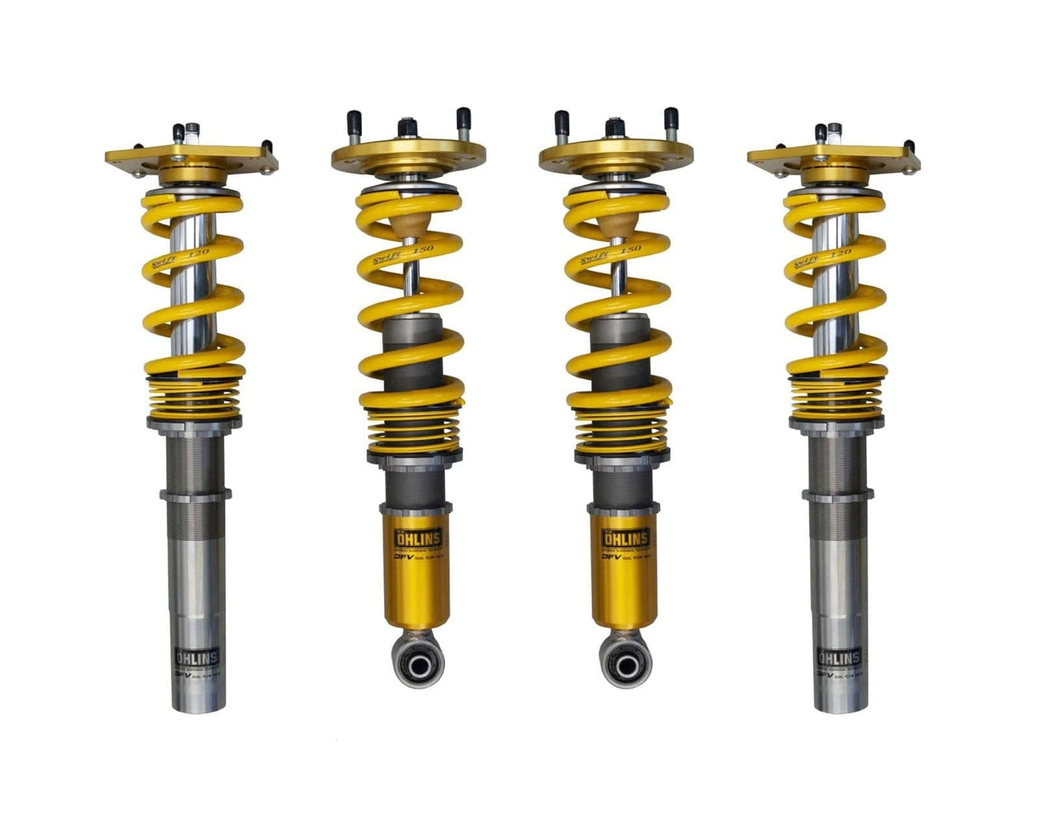 Ohlins Dedicated Track Coilovers - 1999-2004 Porsche 911 Carrera (996) POU MU10S1