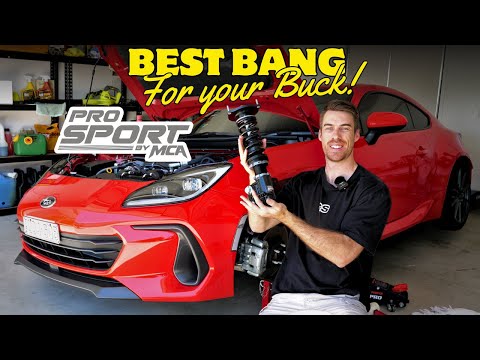 MCA Pro Sport Coilovers for 2022+ Subaru BRZ (ZD8)