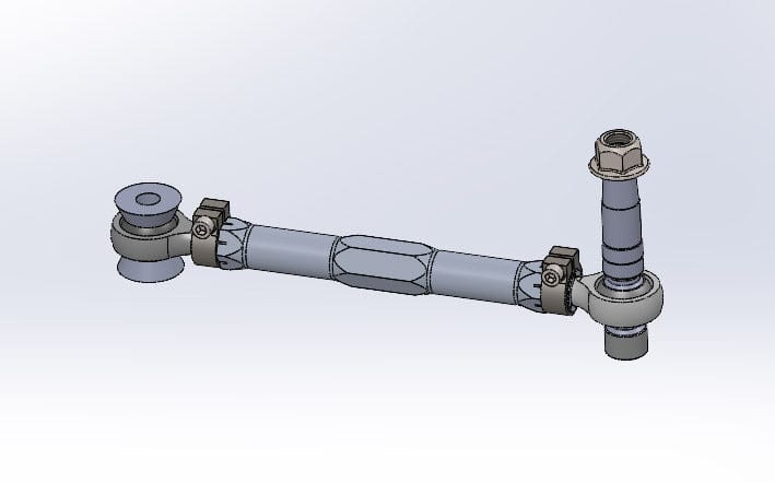 SPL Parts Adjustable Rear Toe Arm Set - 2008-2015 Mitsubishi Lancer SPL RTA EVOX