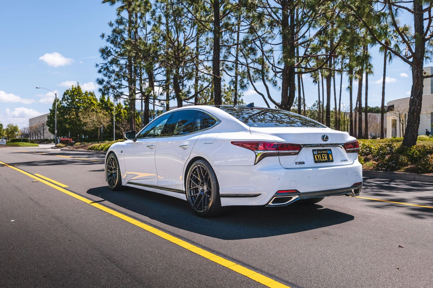 Swift Springs Sport Lowering Springs - 2018+ Lexus LS500 (XF50) 4T923