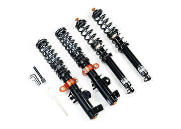 AST Suspension 5100 Series Coilovers (Includes Front/Rear Top Mounts) (True Coilover) - 1988-1990 BMW M3 2.3 (E30) ACC-B1503S