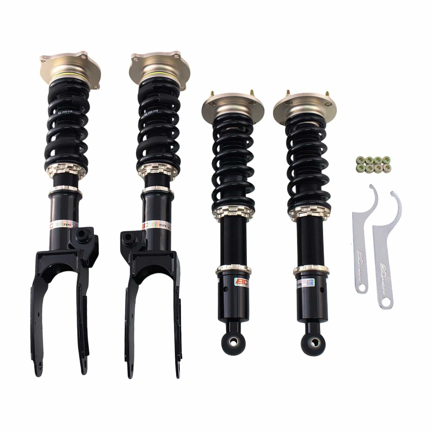 BC Racing BR Series Coilovers for 2004-2010 Porsche Cayenne S w/o PASM ...