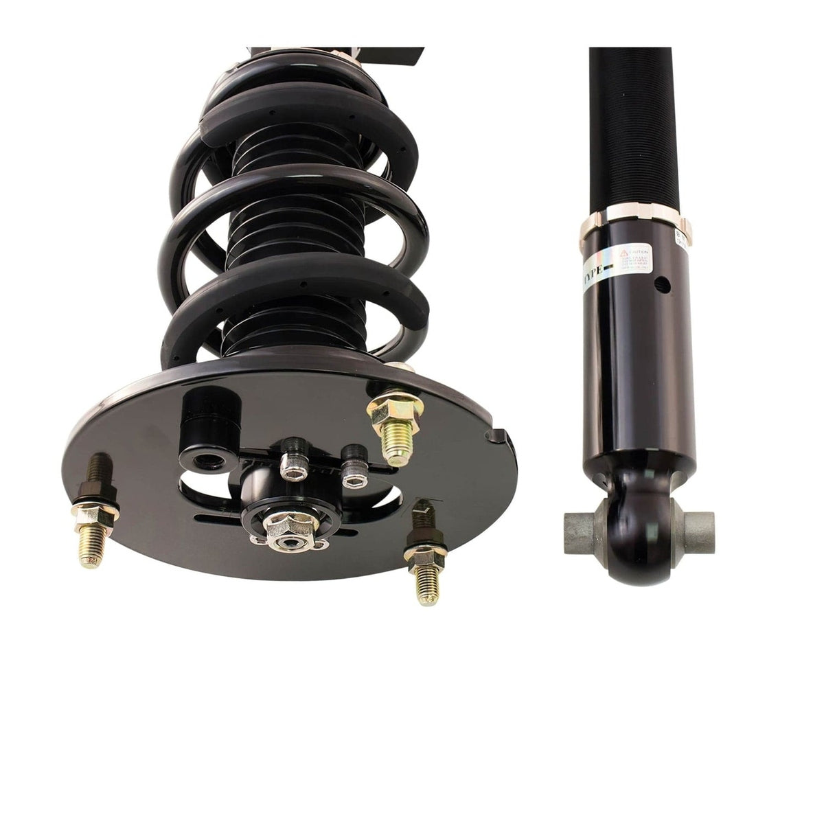 BC Racing BR Series Coilovers (Extreme Low) for 2012-2018 BMW 3 Series 3-Bolt Top Mounts (F30)