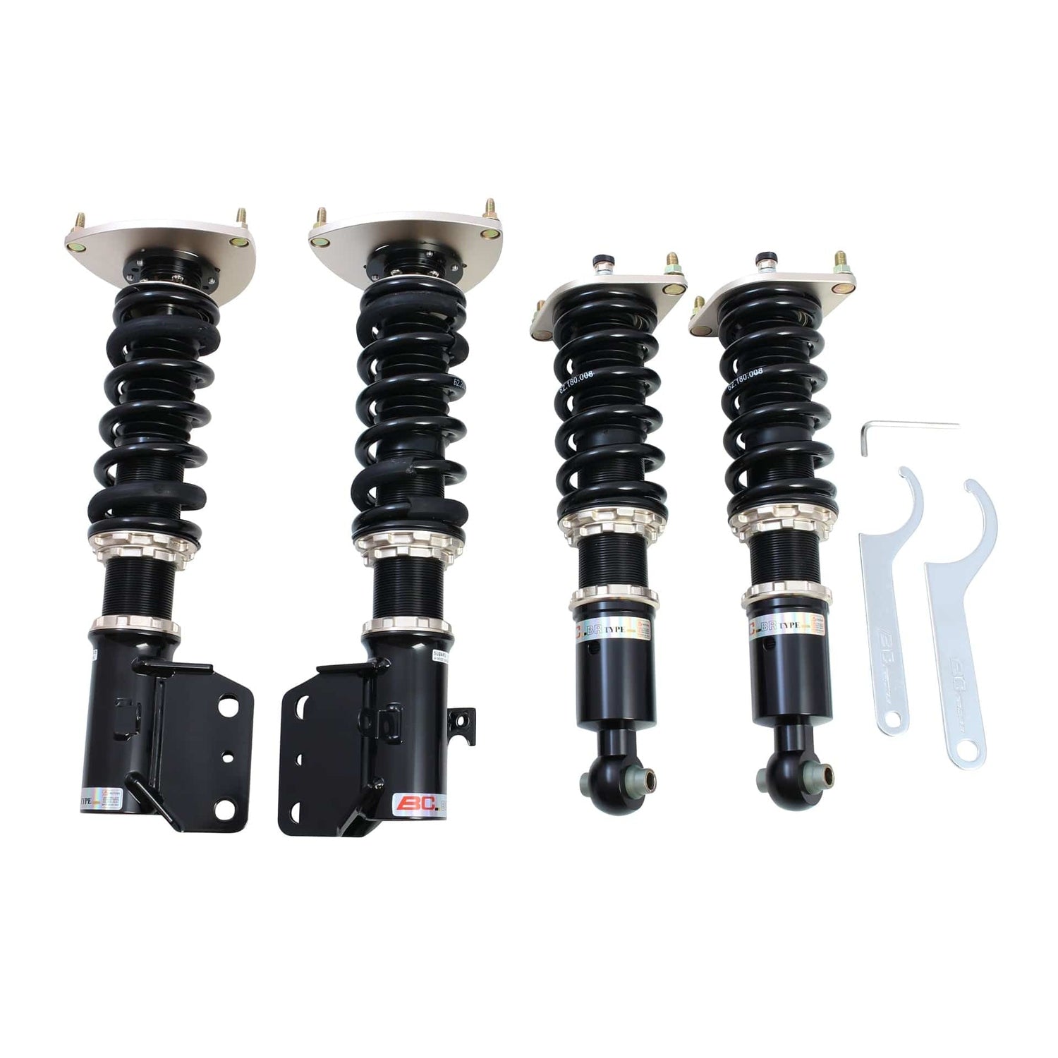 BC Racing BR Series Coilovers (Extreme Low) for 2015-2021 Subaru Impreza WRX (VA2)