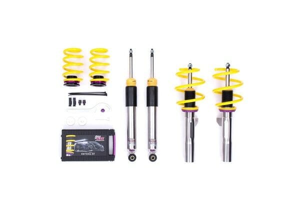 KW Street Comfort Coilovers - 2010-2016 Mercedes-Benz E-Class Sedan (w/o Airmatic) SKU 18025051