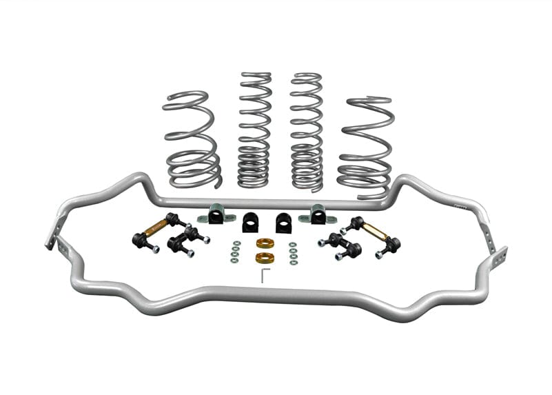 Whiteline Front And Rear Grip Series Kit - 2008-2015 Mitsubishi Lancer Evolution GSR, MR GS1-MIT002