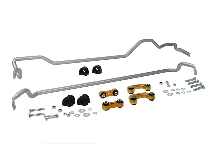 Whiteline Front And Rear Sway Bar Kit - 2002-2003 Subaru Impreza WRX Base BSK006