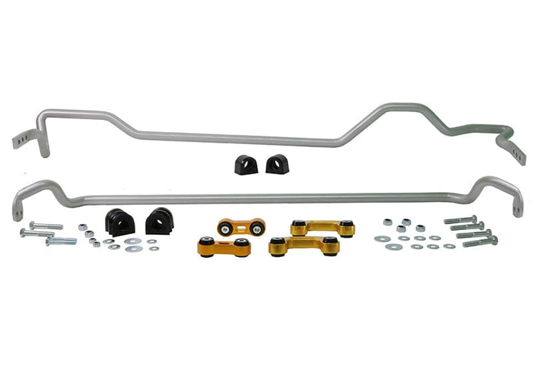 Whiteline Front And Rear Sway Bar Kit - 2002-2003 Subaru Impreza WRX Base BSK006