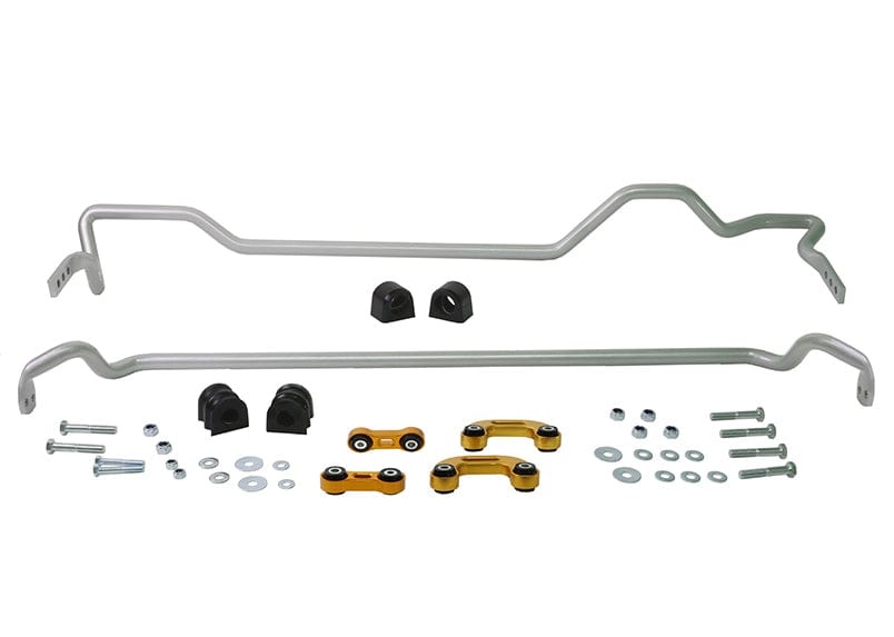 Whiteline Front And Rear Sway Bar Kit - 2002-2003 Subaru Impreza WRX Base BSK006