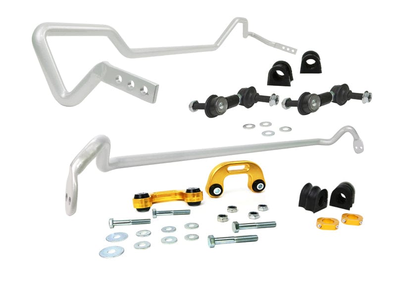 Whiteline Front And Rear Sway Bar Kit - 2002-2007 Subaru Impreza WRX Base BSK007