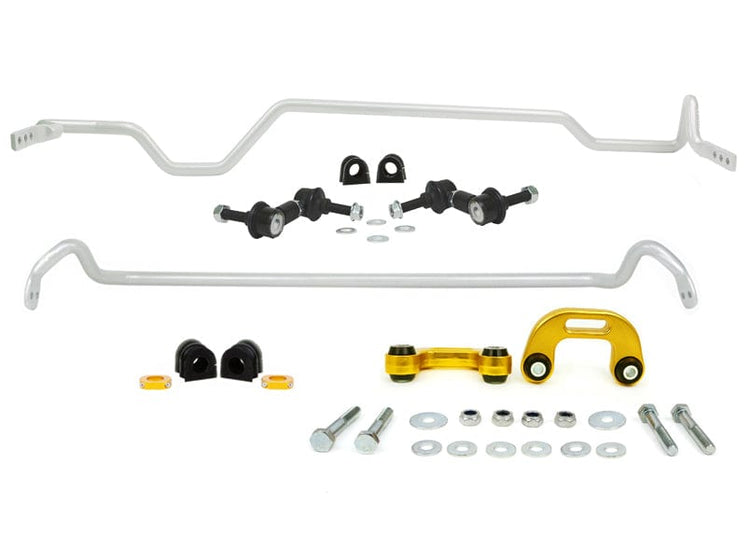 Whiteline Front And Rear Sway Bar Kit - 2002-2007 Subaru Impreza WRX Base BSK007
