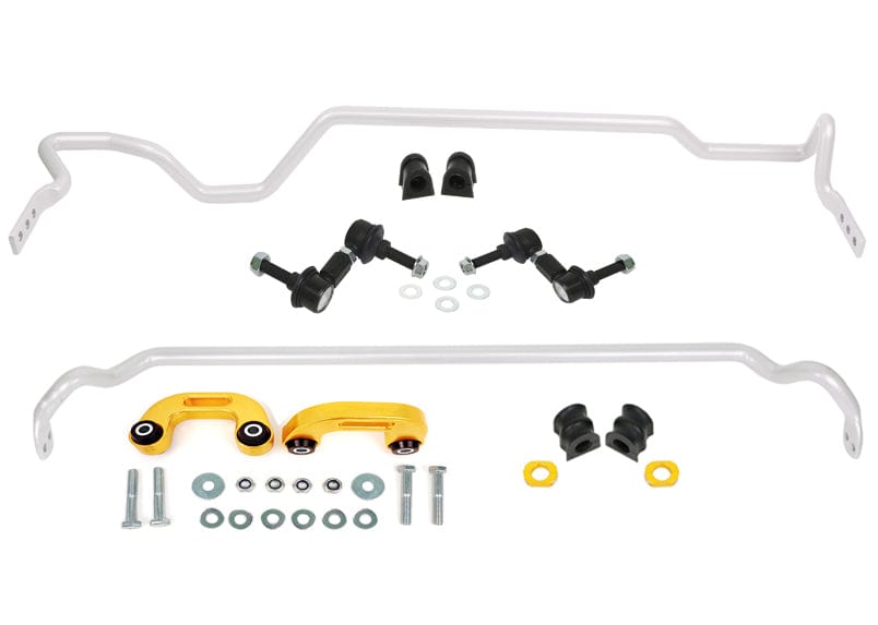 Whiteline Front And Rear Sway Bar Kit - 2002-2007 Subaru Impreza WRX Base BSK007