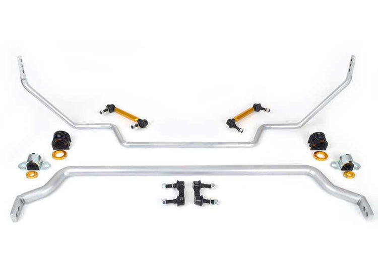 Whiteline Front And Rear Sway Bar Kit - 2015-2017 Nissan GT-R Nismo BNK008