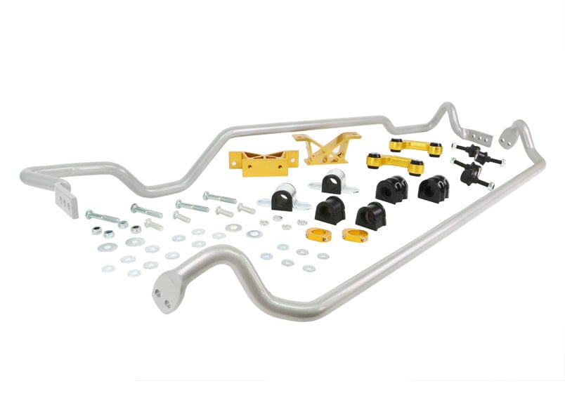 Whiteline Front And Rear Sway Bar Kit MOTORSPORT - 2002-2007 Subaru Impreza WRX Base BSK007M